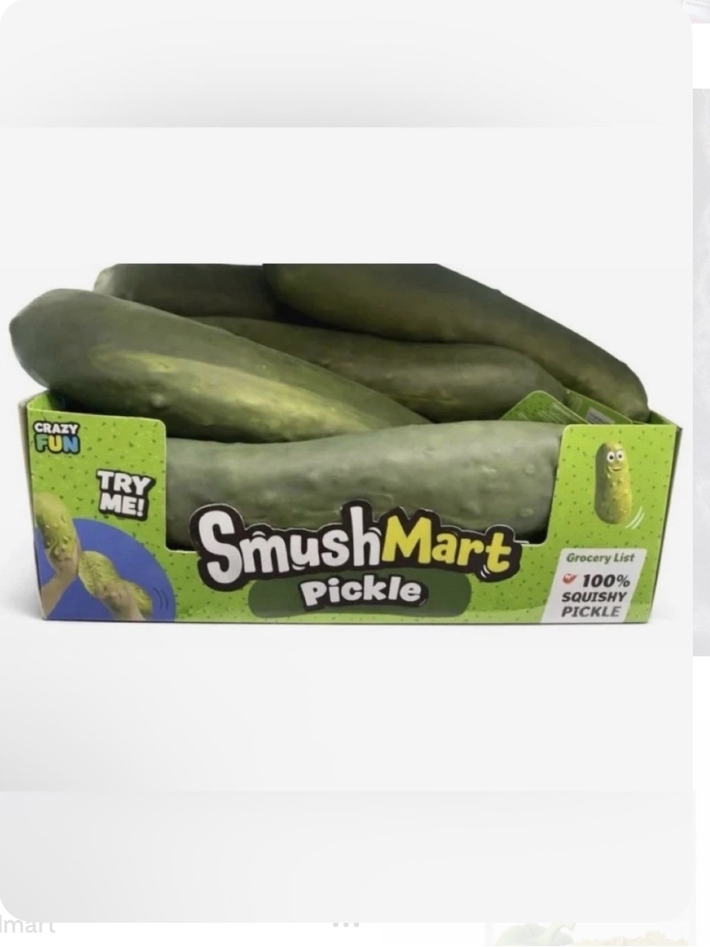 Smushmart pickle squishy from RMS !
